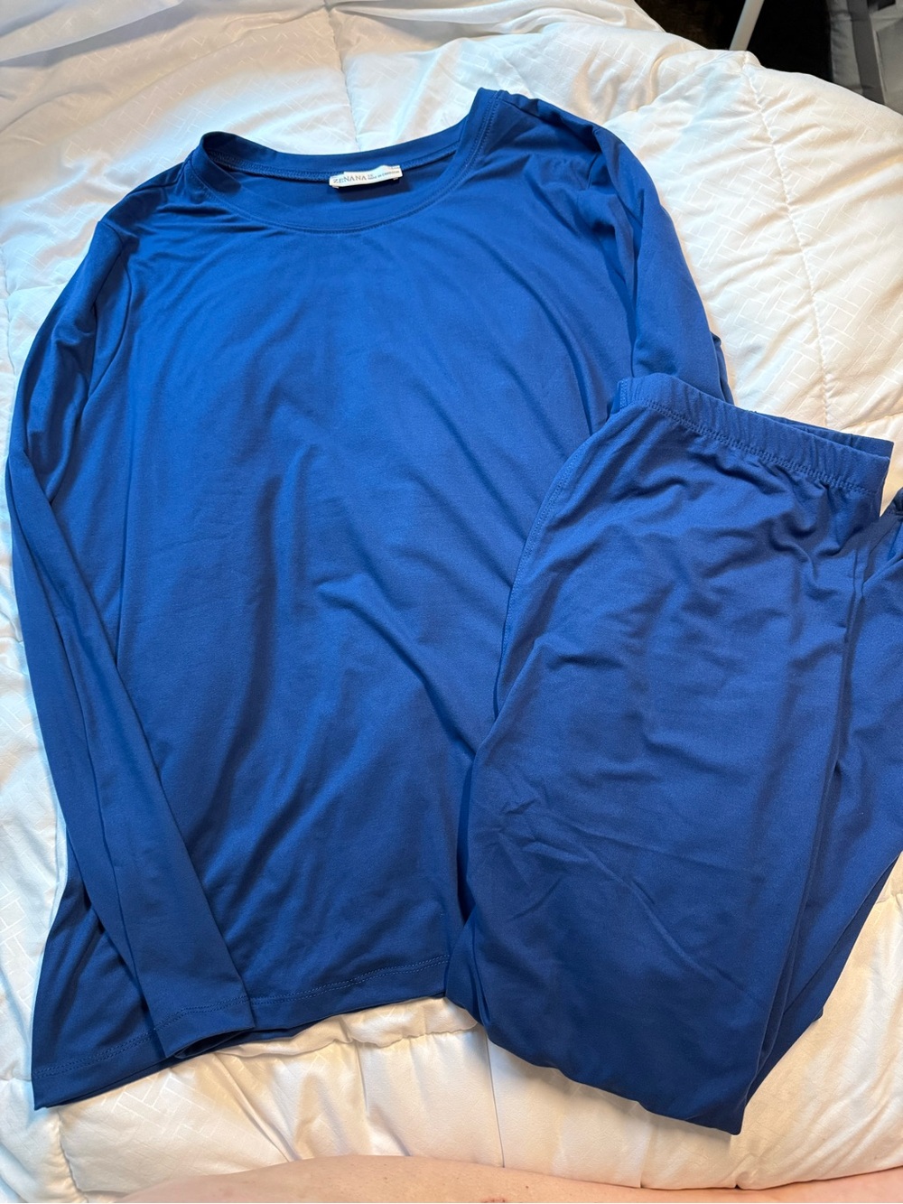 Zenana Outfitters Royal Blue Women's Pajama Set